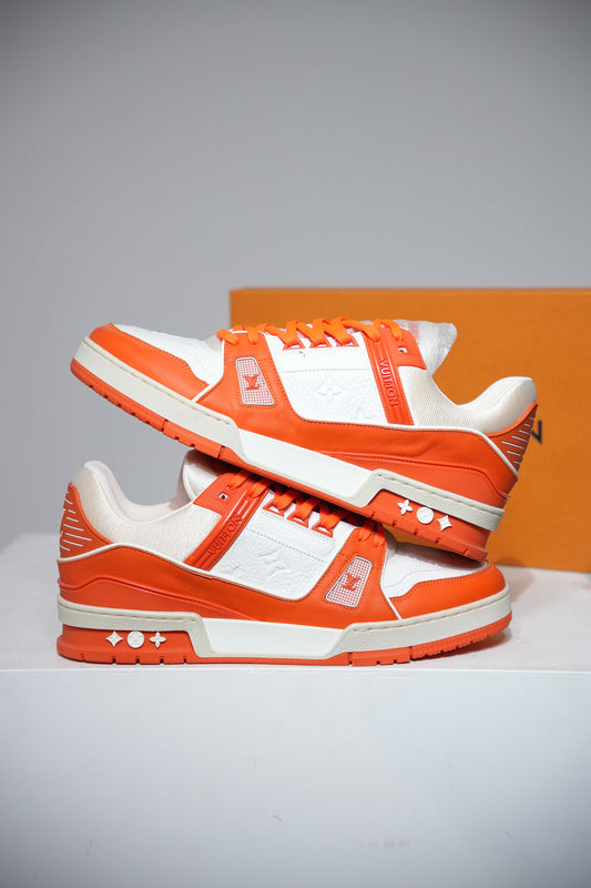 Louis Vuitton Trainer Orange (Taille 44 (8IT))