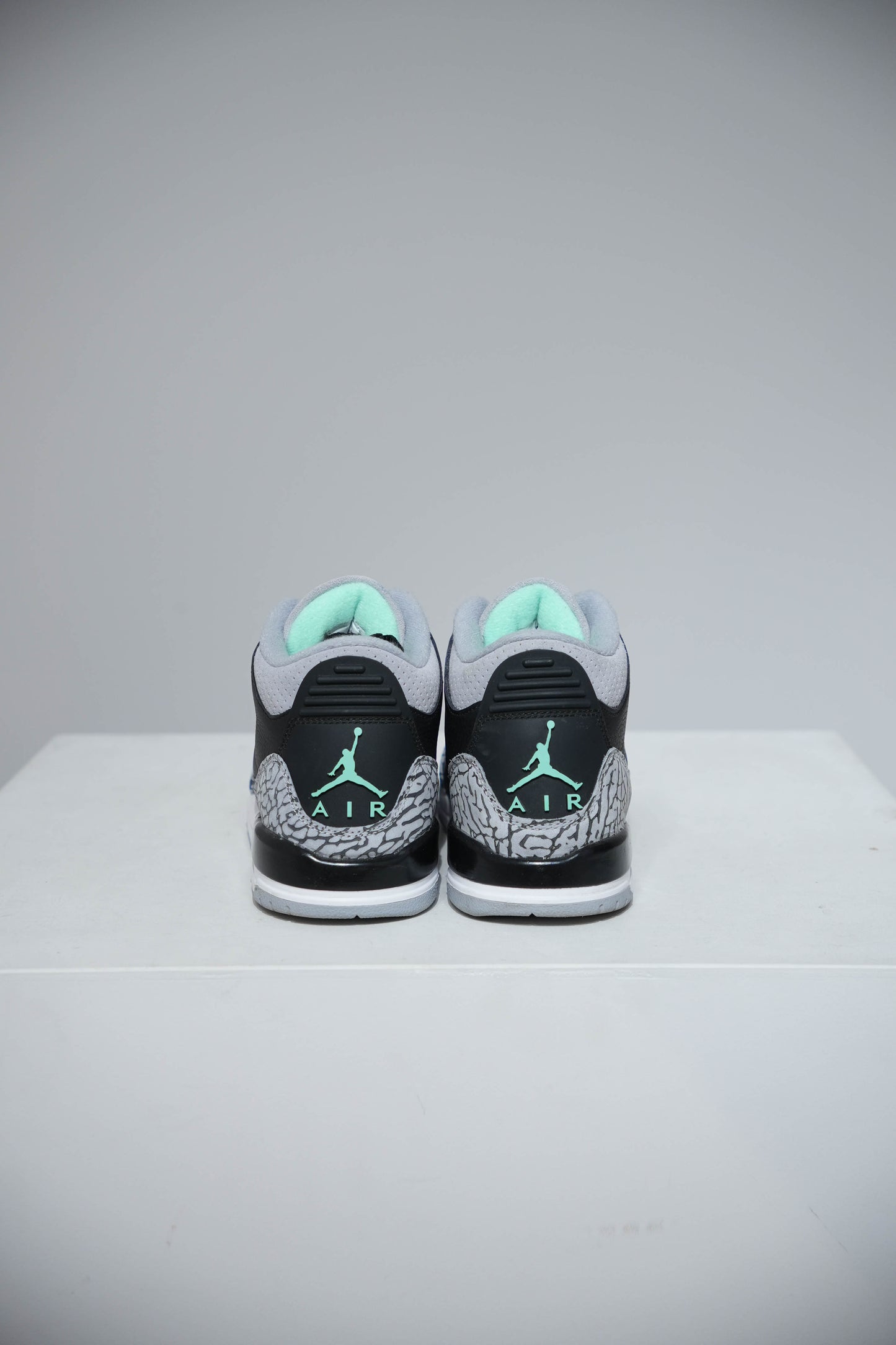 Jordan 3 Green Glow GS (Taille 40)
