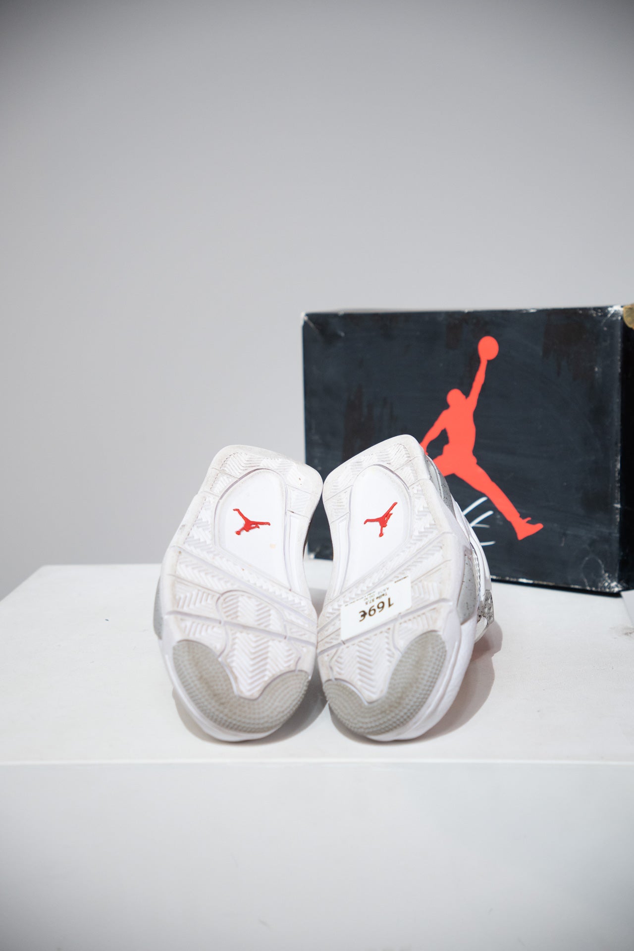 Jordan 4 White Oreo GS (Taille 37,5)