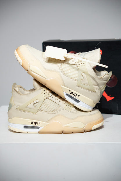 Jordan 4 Off-White Sail (Taille 41)