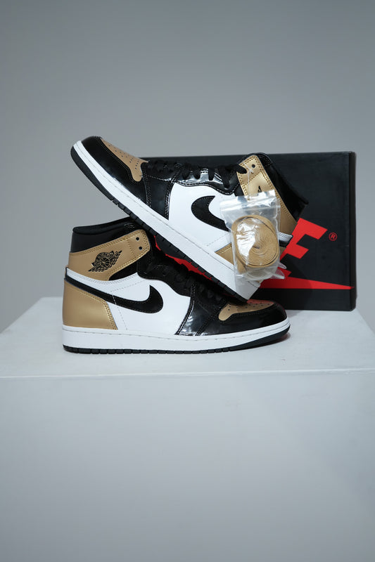 Jordan 1 High Gold Toe (Taille 43)