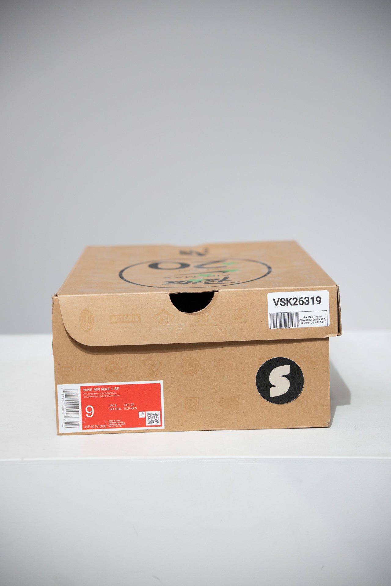 Air Max 1 Patta Chlorophyll (Taille 42,5)