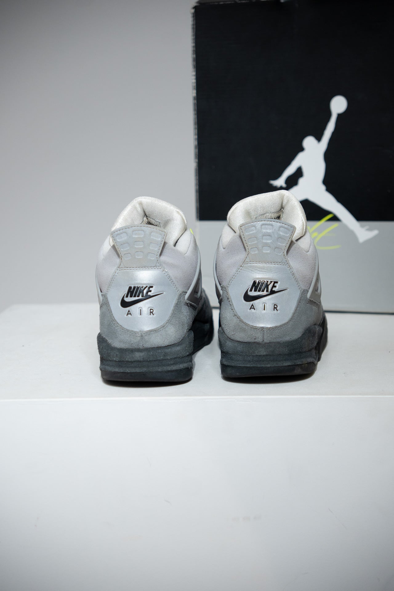 Jordan 4 Neon Green (Taille 45)