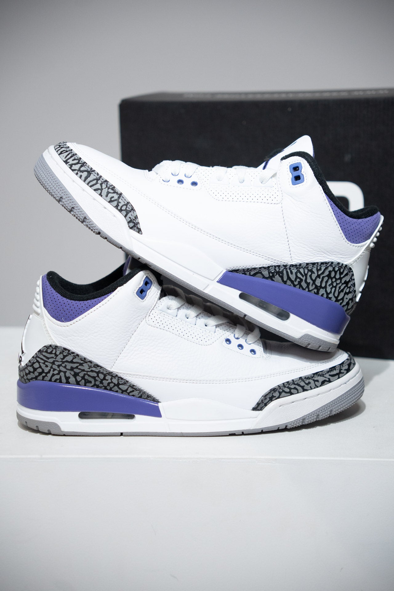 Jordan 3 Dark Iris (Taille 43)