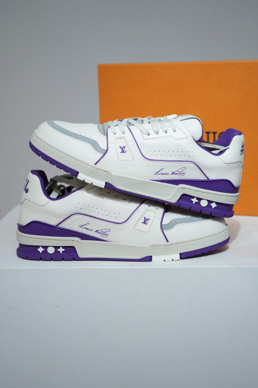 Louis Vuitton Trainer 54 Purple (Taille 46 (10IT))