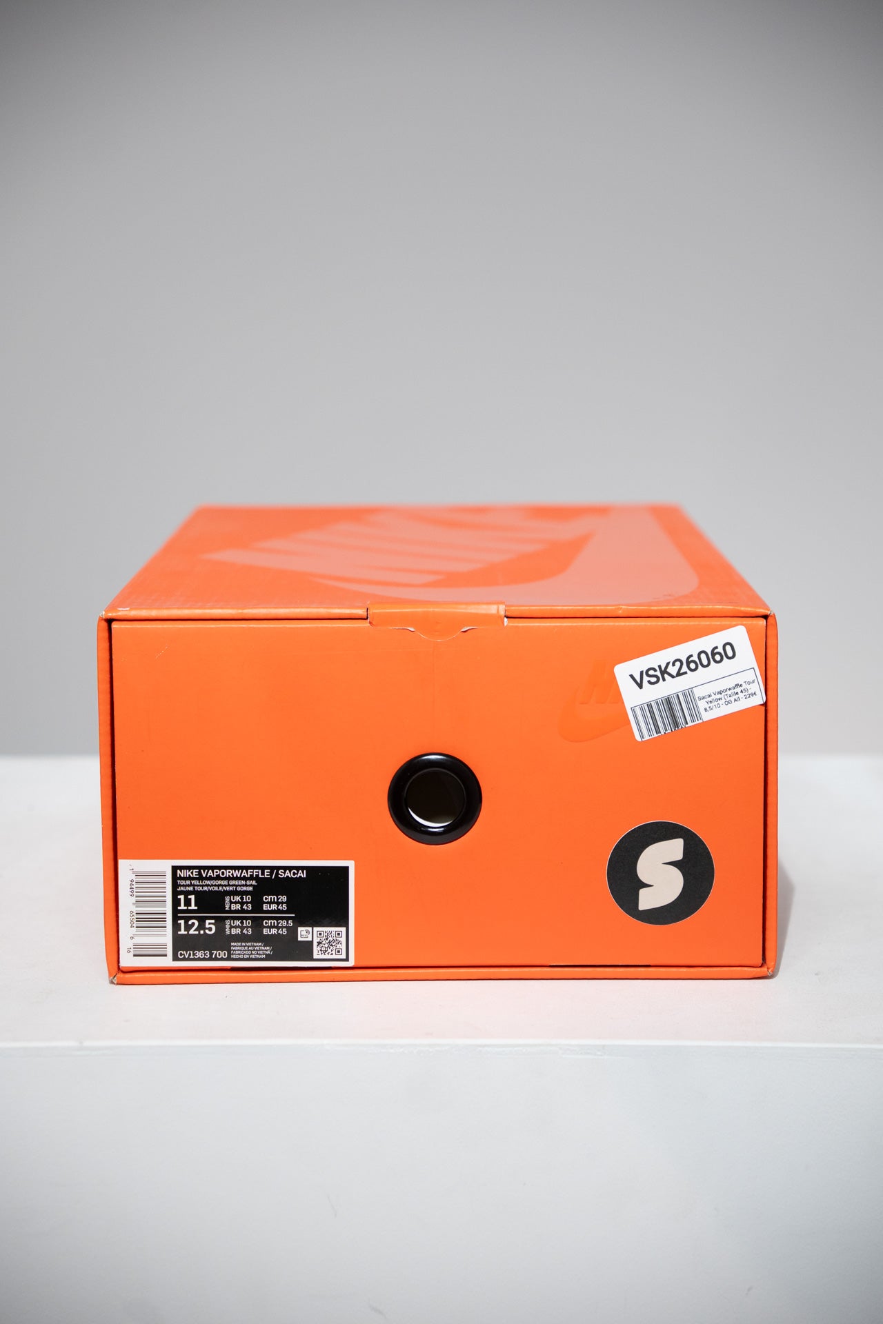 Sacai Vaporwaffle Tour Yellow (Taille 45)