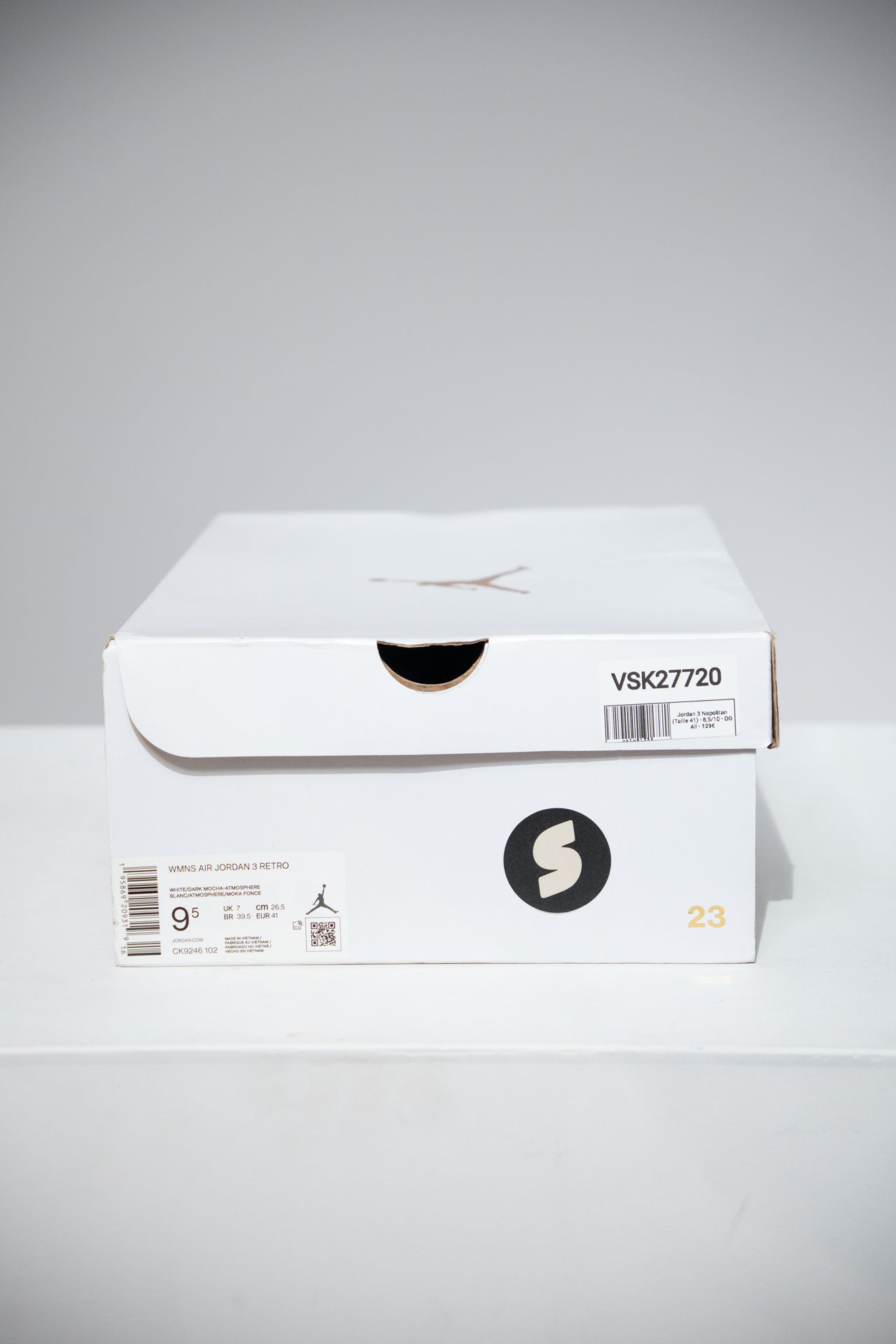 Jordan 3 Napolitan (Taille 41)