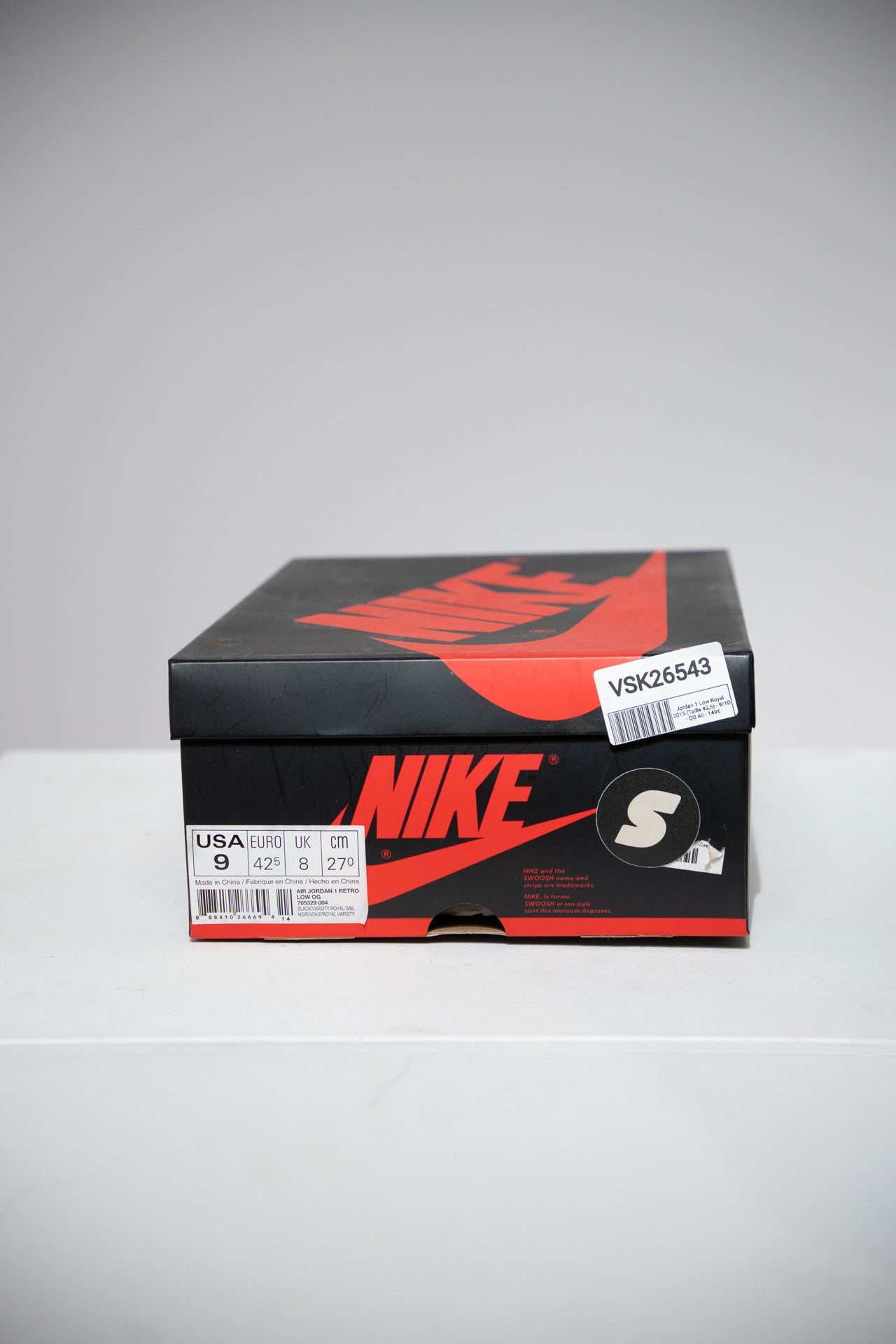 Jordan 1 Low Royal 2015 (Taille 42,5)