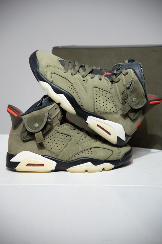 Jordan 6 Travis Scott Olive (Taille 41)