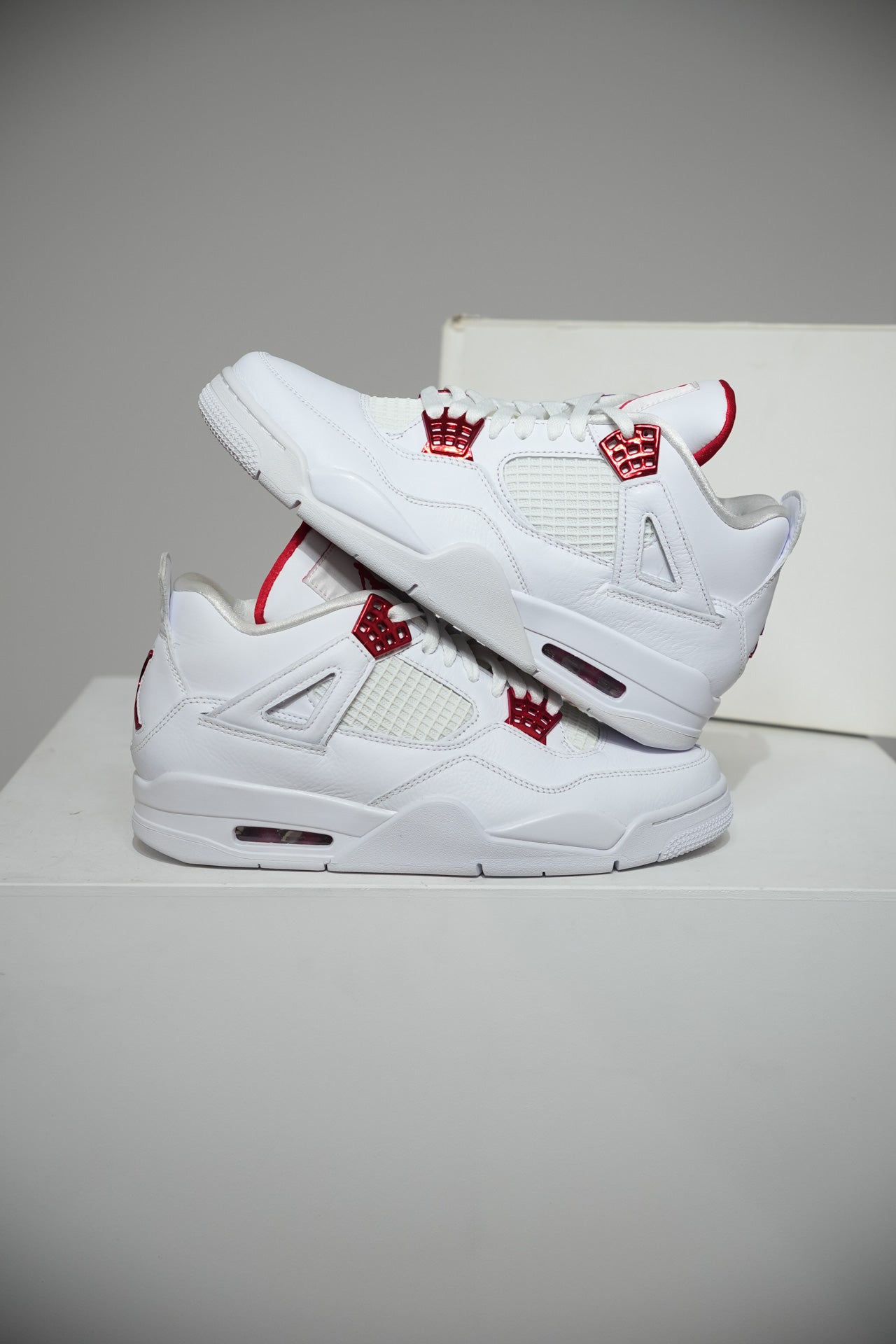 Jordan 4 Metallic Red (Taille 47,5)