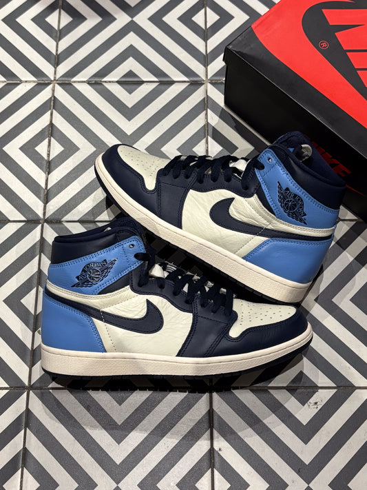 Jordan 1 High Obsidian (Taille 42,5)