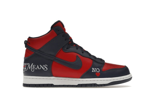 Dunk High Supreme By Any Means Blue — officielle