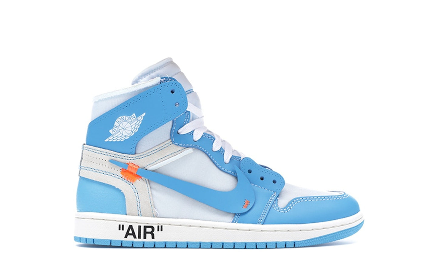 Jordan 1 High Off-White UNC — officielle