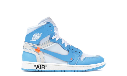Jordan 1 High Off-White UNC — officielle