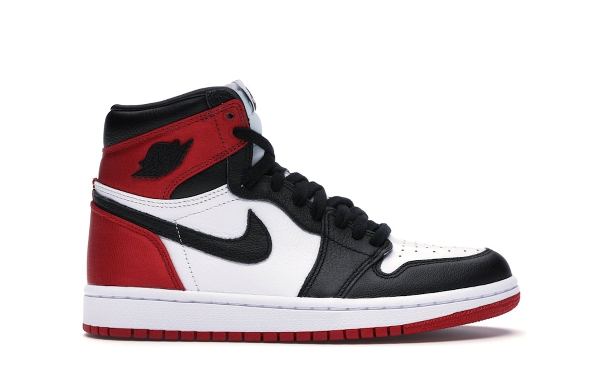 Jordan 1 High Satin Black Toe — officielle