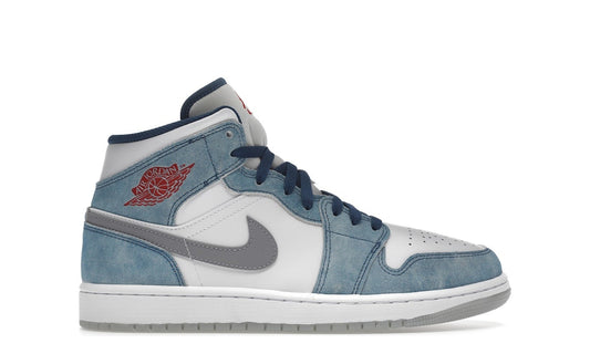 Jordan 1 Mid French Blue — officielle