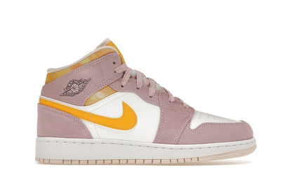Jordan 1 Mid Light Arctic Pink — officielle