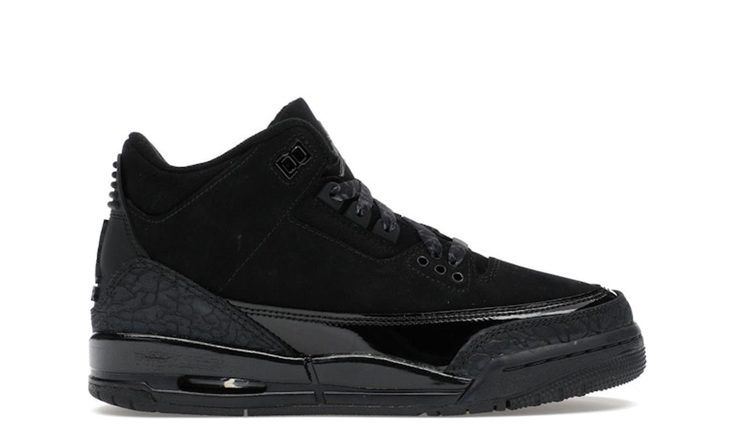 Jordan 3 Black Cat GS — officielle