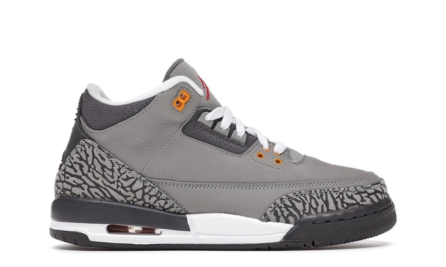 Jordan 3 Cool Grey GS — officielle