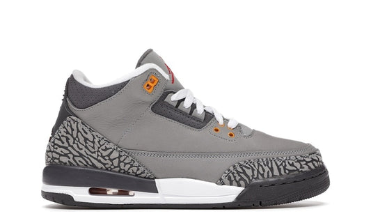 Jordan 3 Cool Grey GS — officielle