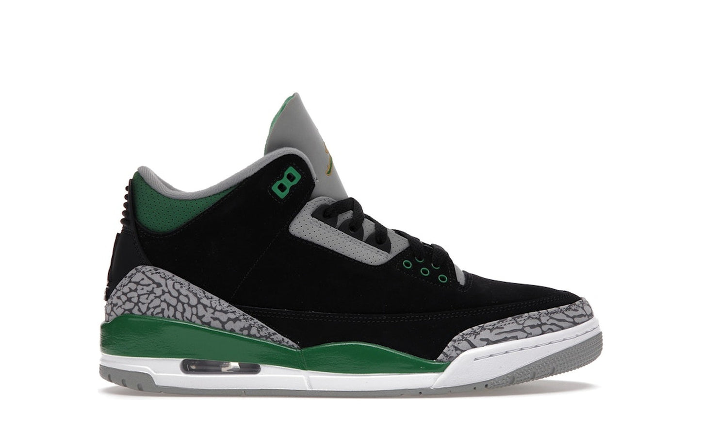 Jordan 3 Pine Green — officielle