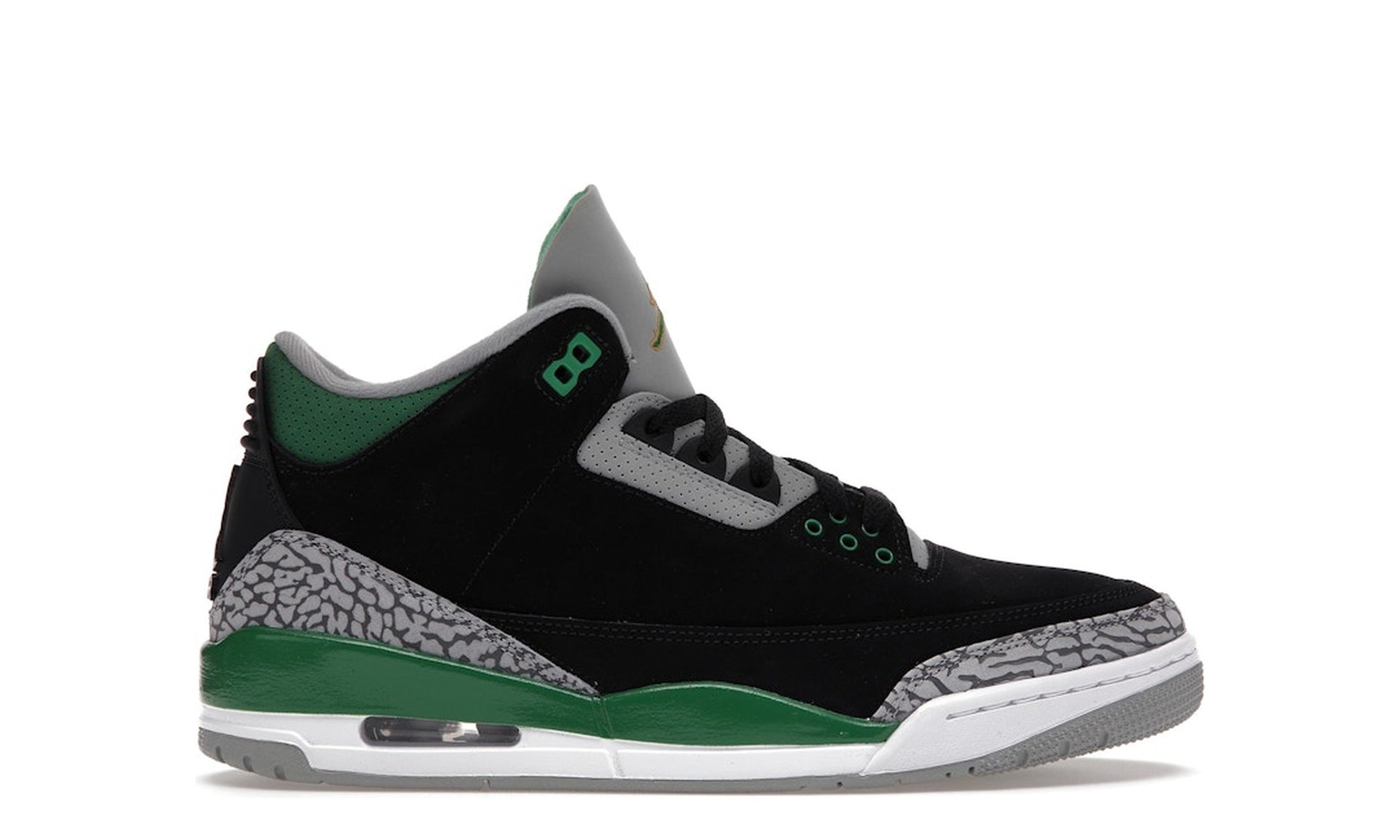 Jordan 3 Pine Green — officielle