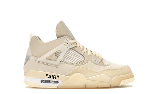Jordan 4 Off-White Sail — officielle