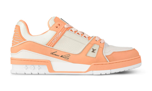 Louis Vuitton Trainer Orange White