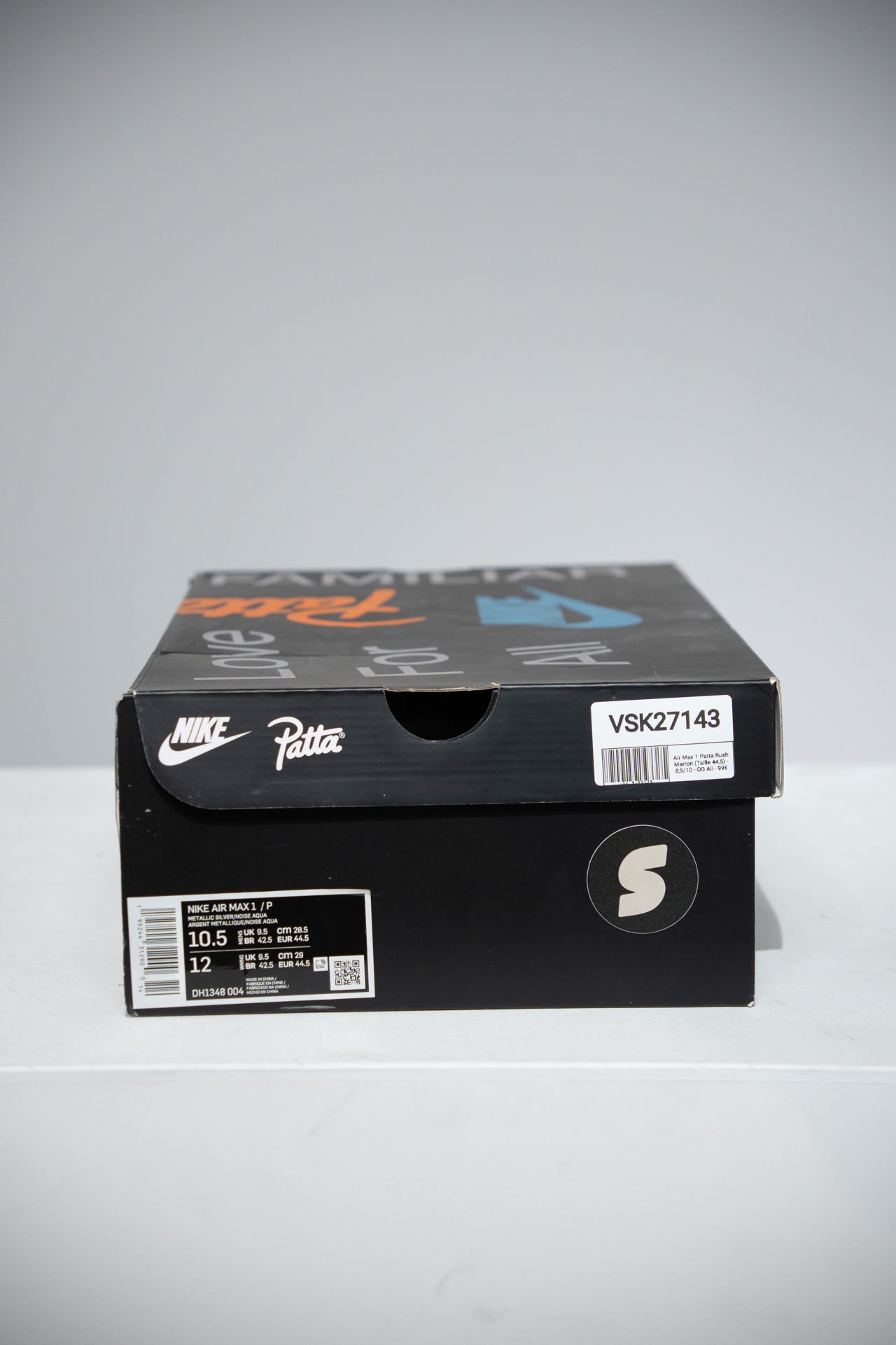 Air Max 1 Patta Aqua Noise (Taille 44,5)