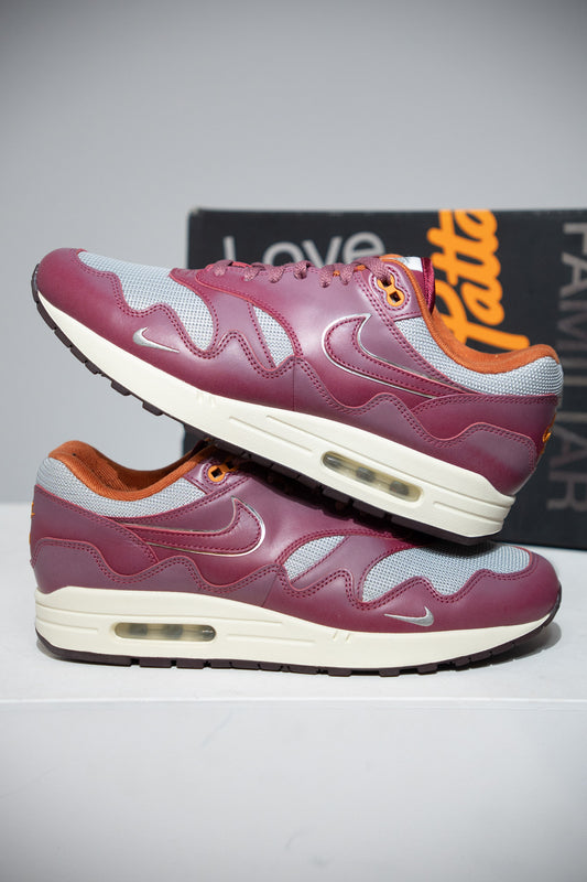 Air Max 1 Patta Rush Marron (Taille 44,5)