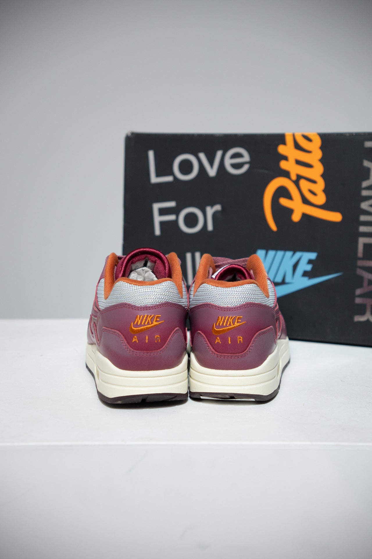 Air Max 1 Patta Rush Marron (Taille 44,5)
