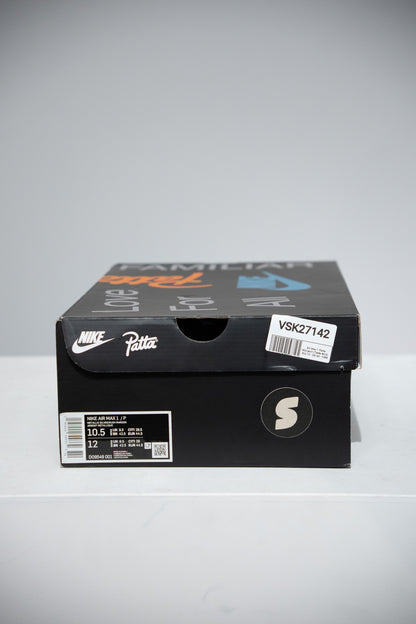 Air Max 1 Patta Rush Marron (Taille 44,5)