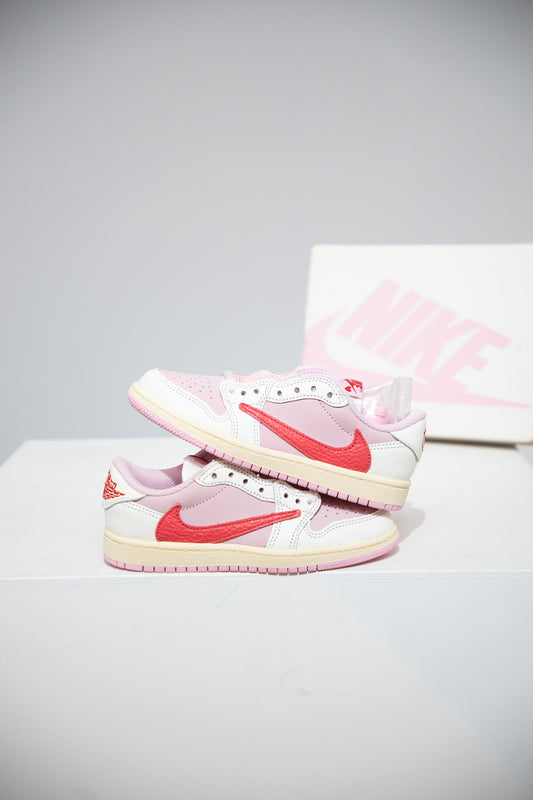 Jordan 1 Low Travis Scott Tropical Pink PS (Taille 31)