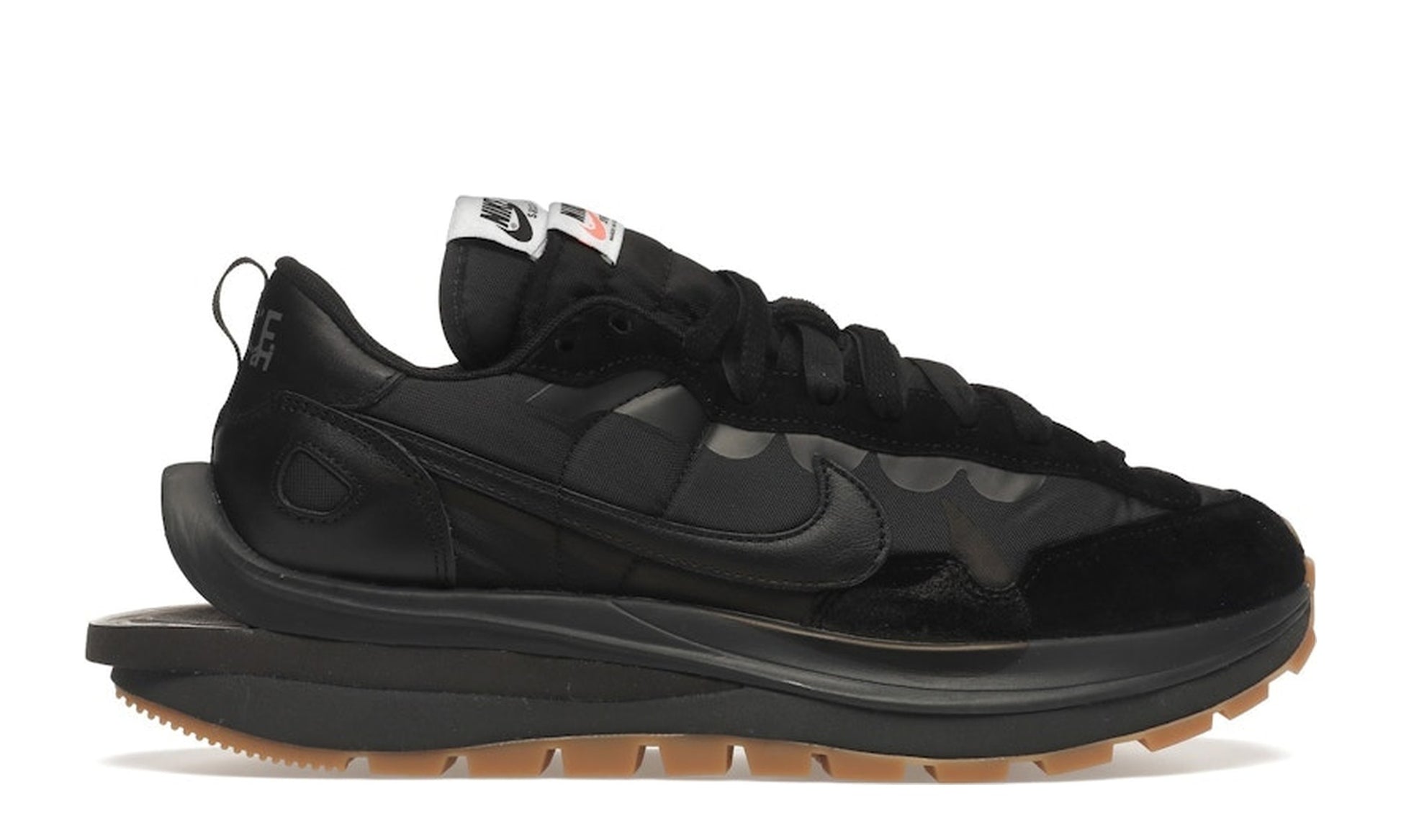 Sacai Vaporwafffle Black Gum — officielle