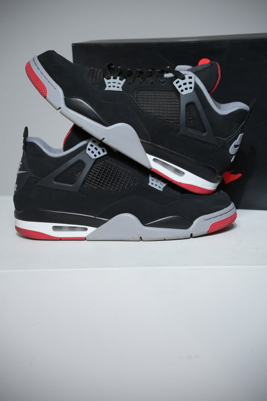 Jordan 4 Bred 2019 (Taille 45,5)
