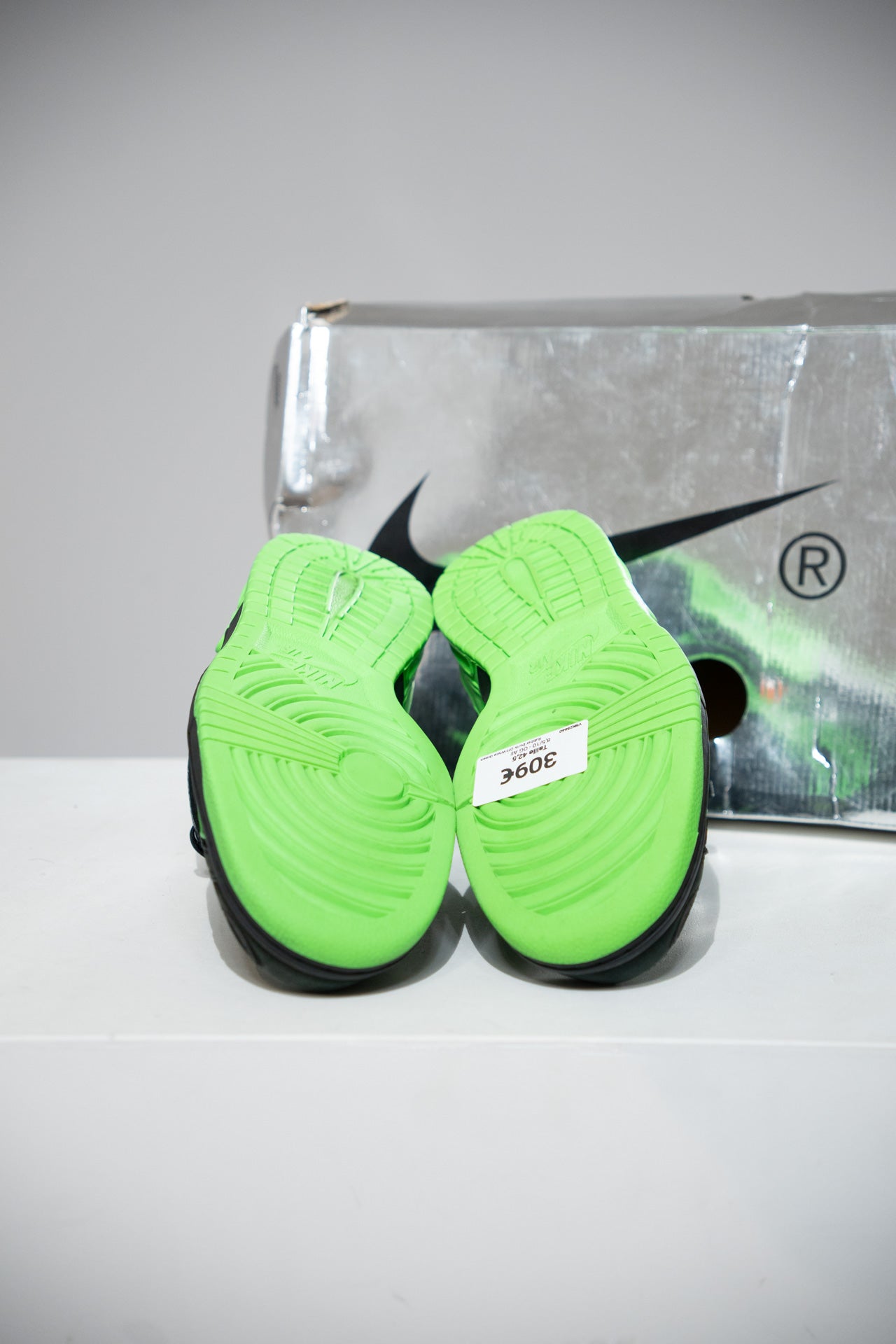 Rubber Dunk Off-White Green (Taille 42,5)