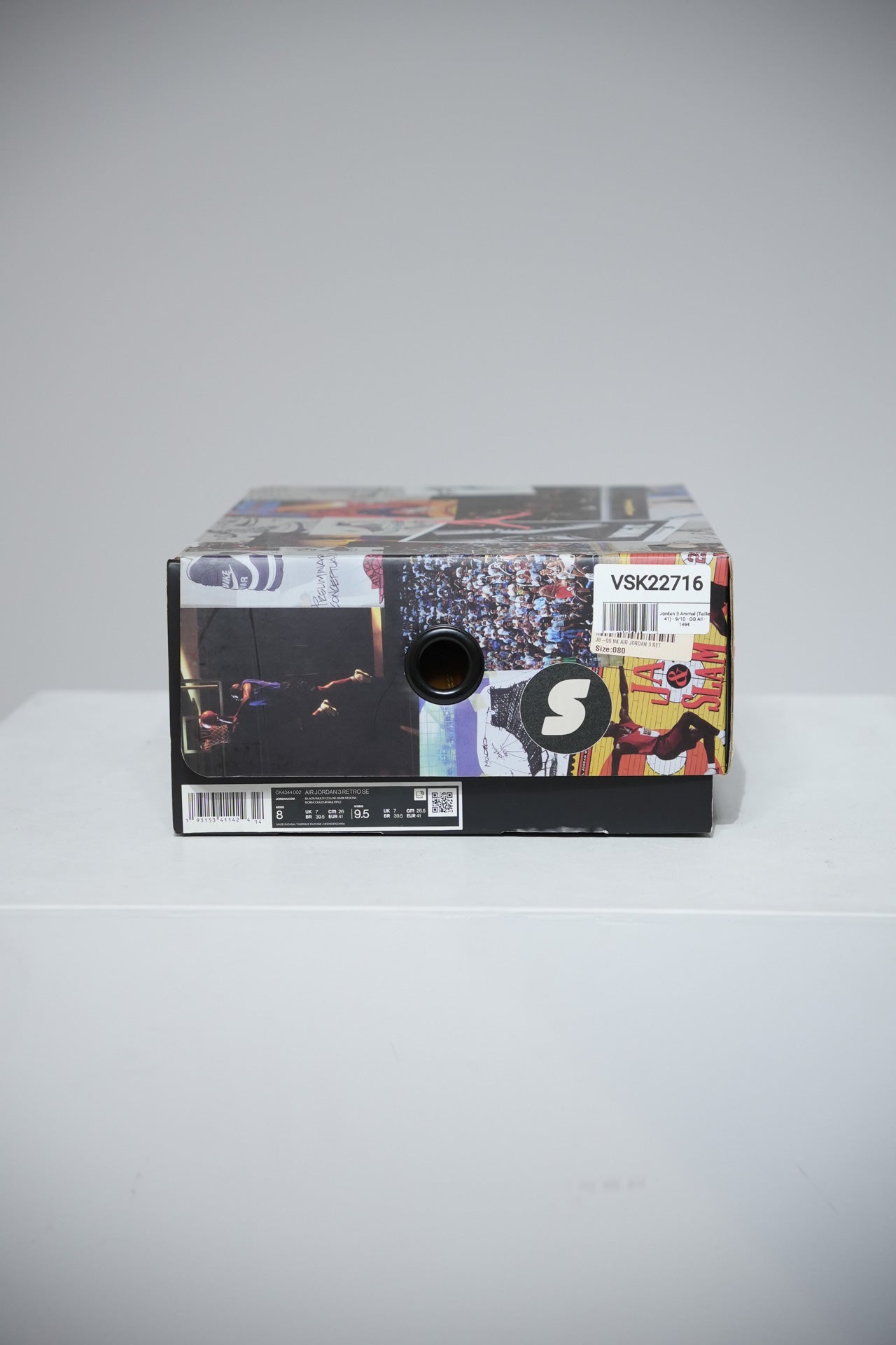 Jordan 3 Animal (Taille 41)