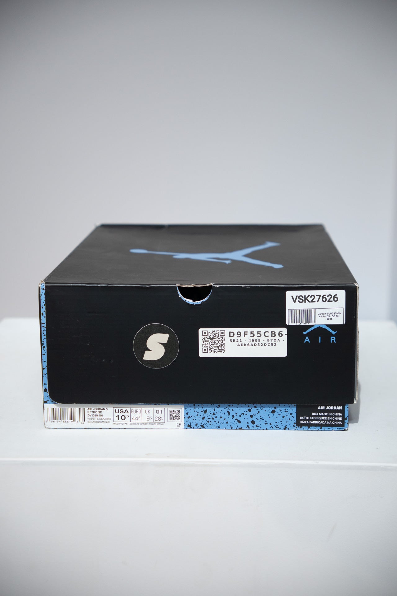 Jordan 5 UNC (Taille 44,5)