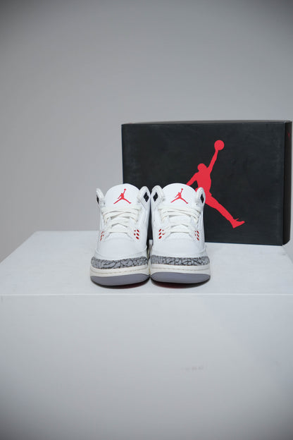 Jordan 3 White Cement Reimagined GS (Taille 39)
