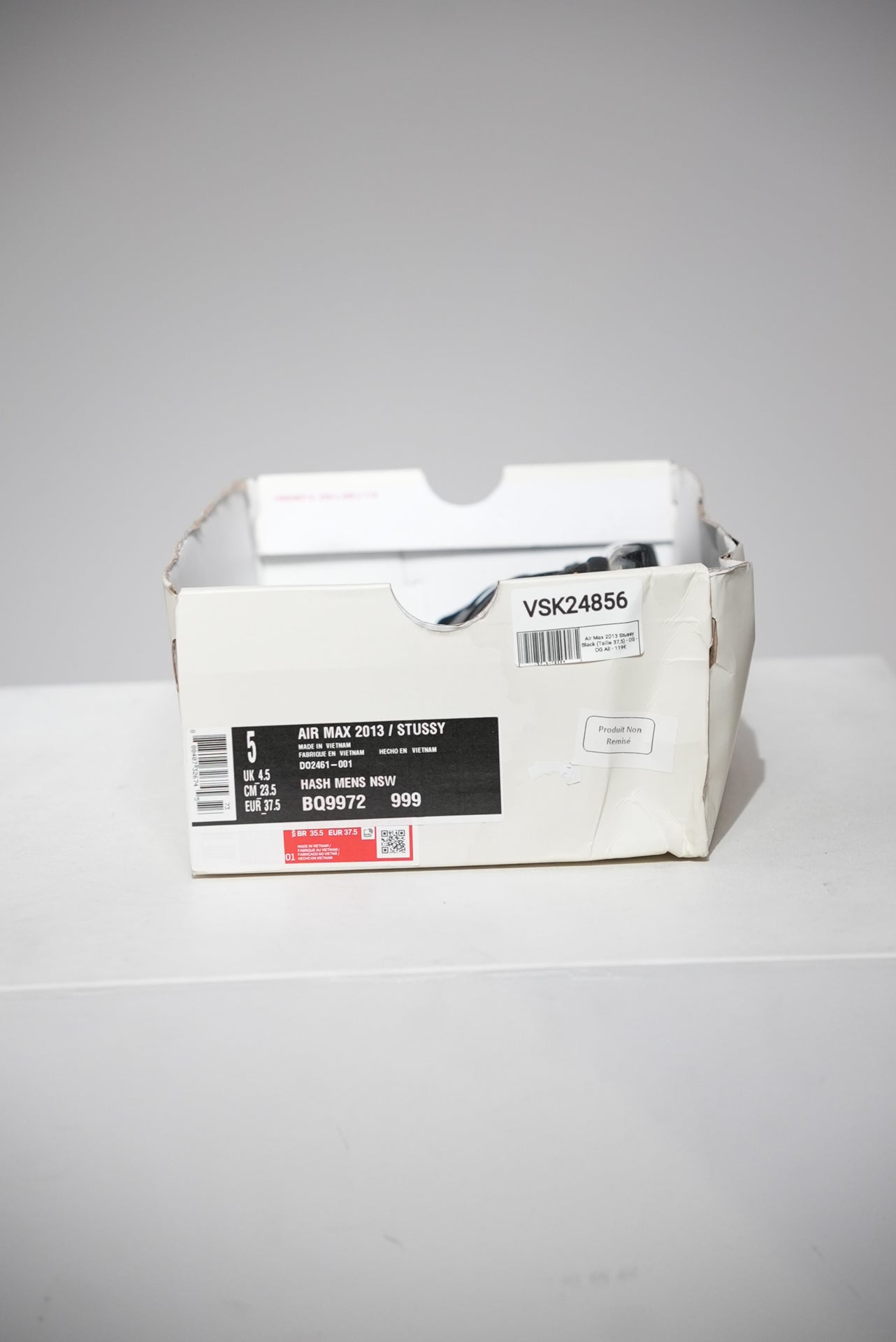 Air Max 2013 Stussy Black (Taille 37,5)
