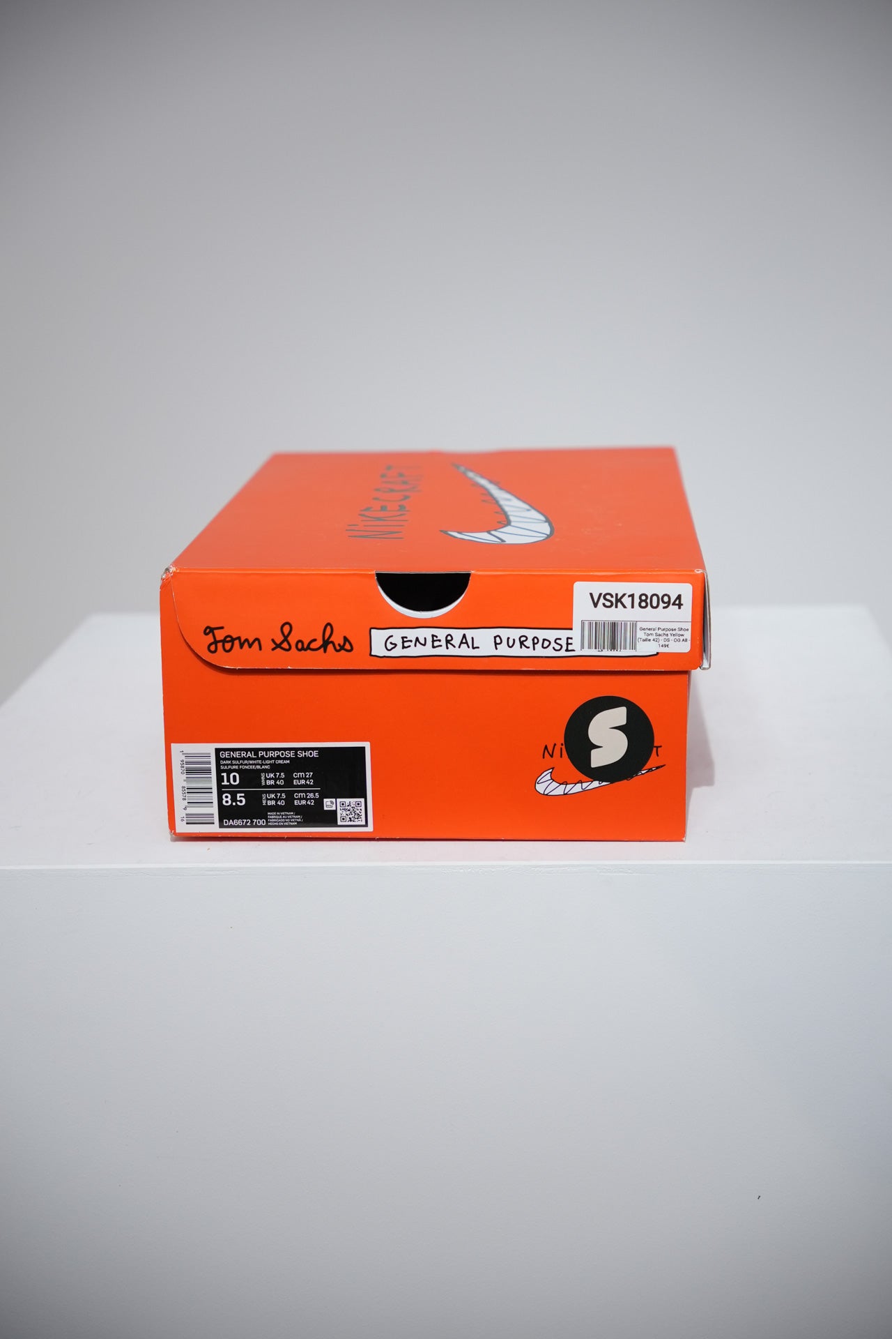 General Purpose Shoe Tom Sachs Yellow (Taille 42)