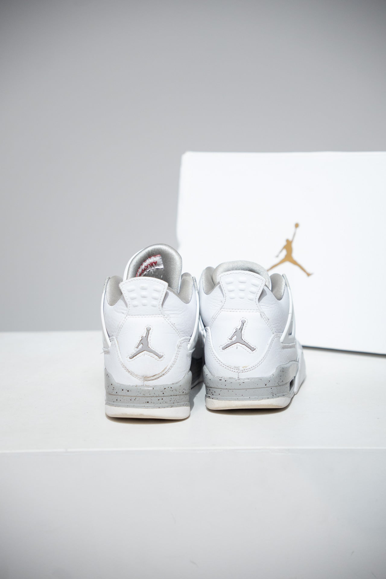 Jordan 4 White Oreo GS (Taille 37,5)