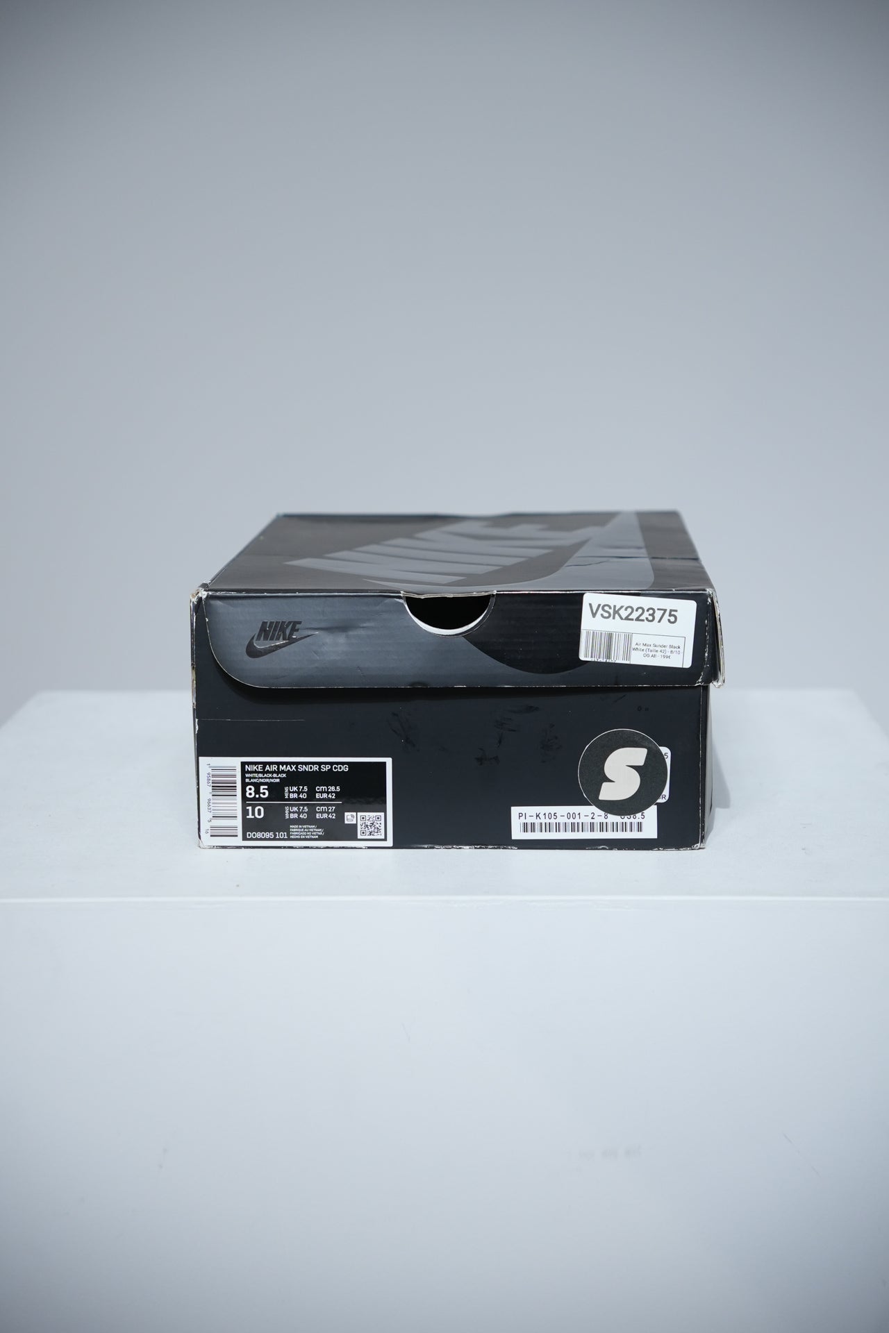Air Max Sunder Black White (Taille 42)
