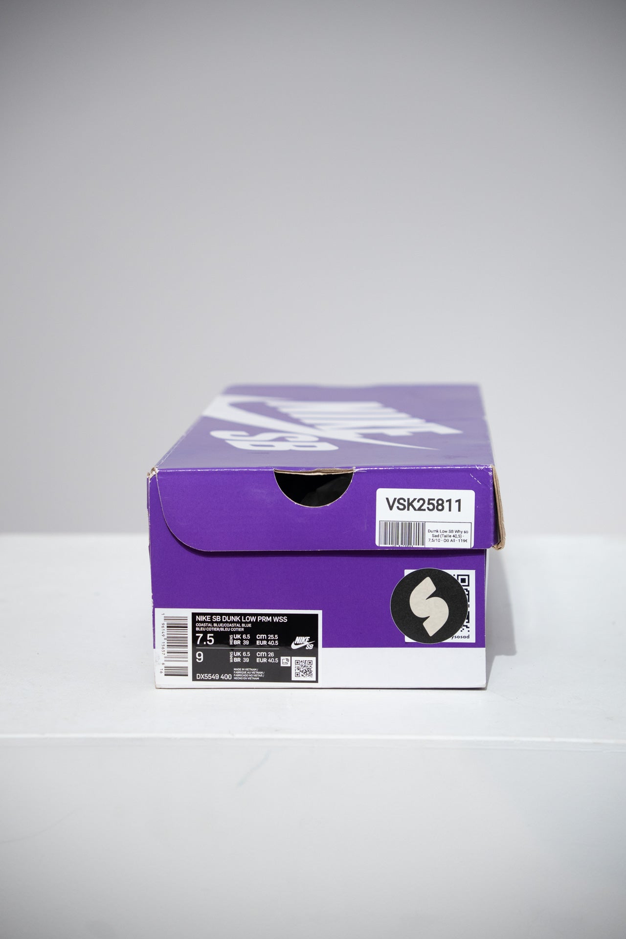 Dumk Low SB Why so Sad (Taille 40,5)