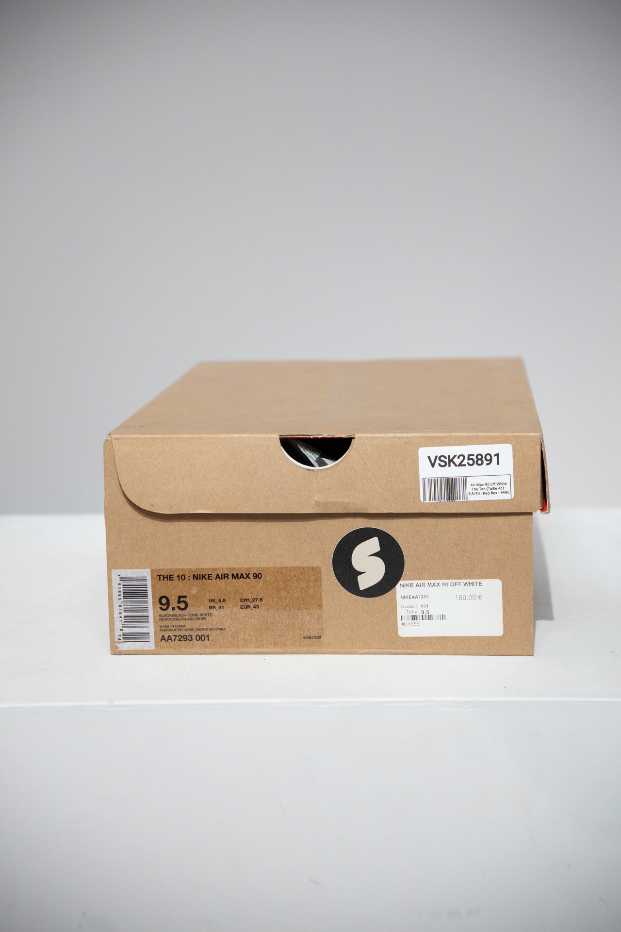 Air Max 90 off-White The Ten (Taille 43)
