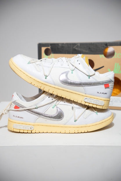 Dunk Low Off-White Lot 01/50 (Taille 45)