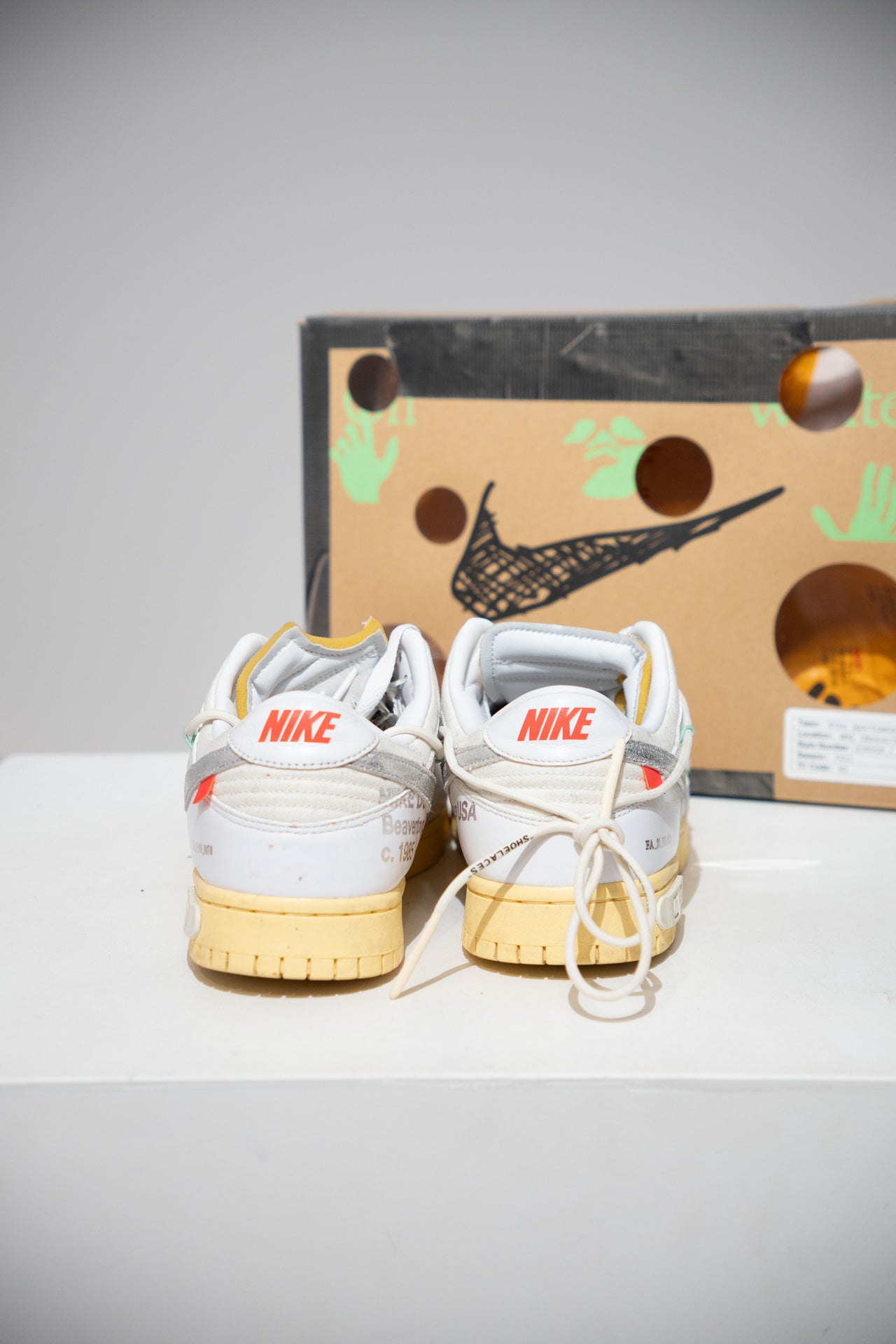 Dunk Low Off-White Lot 01/50 (Taille 45)