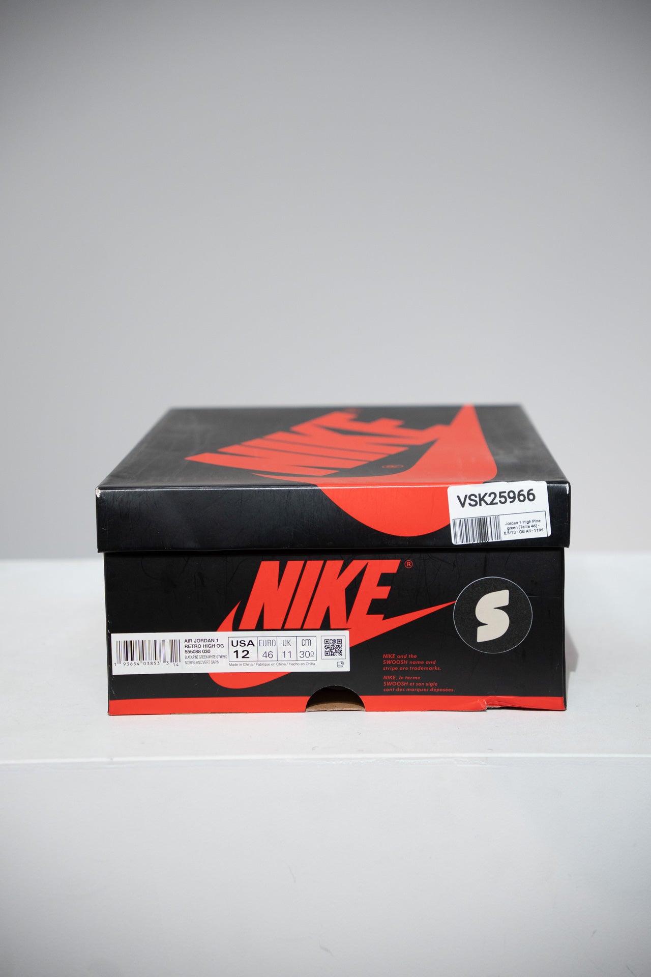 Jordan 1 High Pine green (Taille 46)