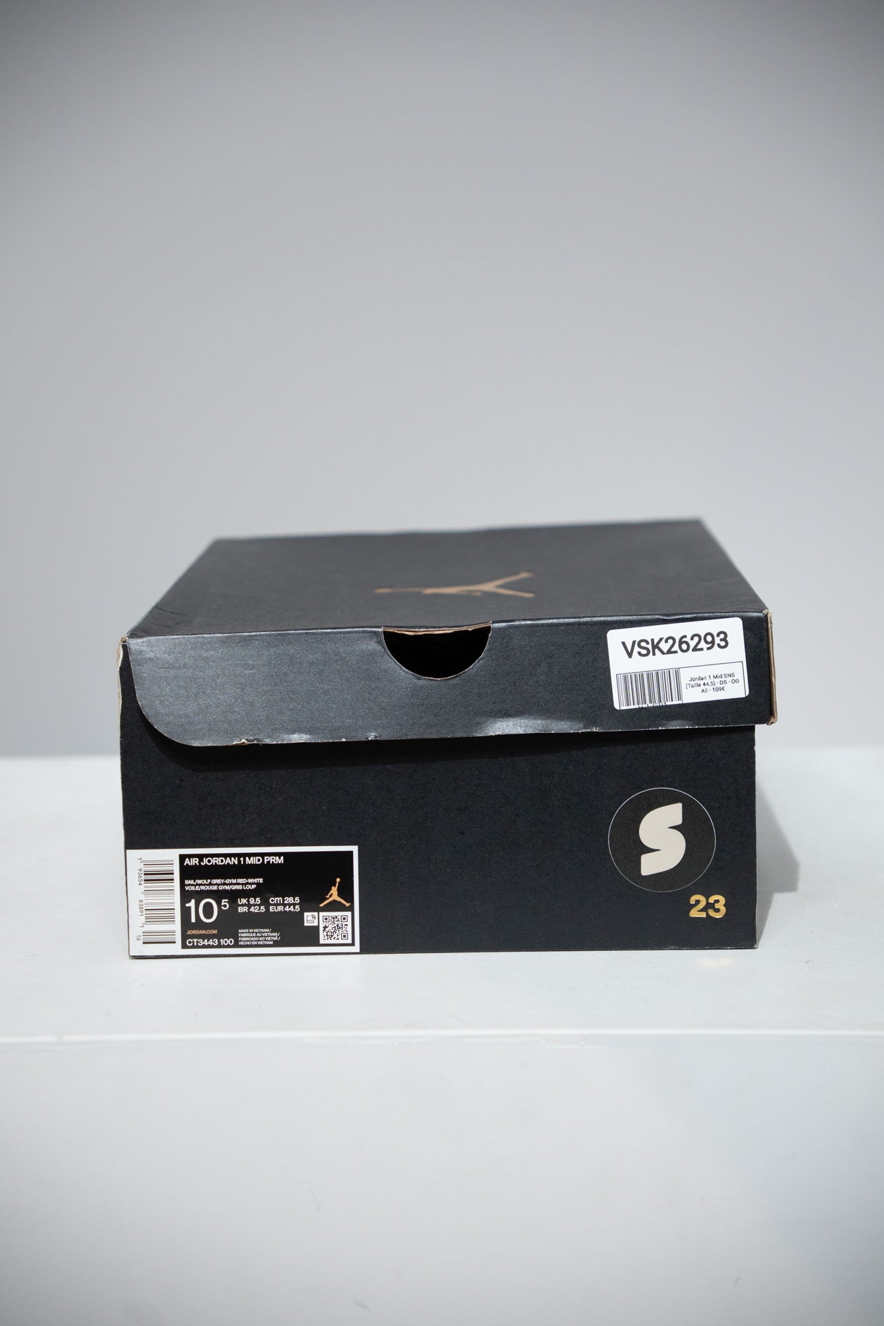 Jordan 1 Mid SNS (Taille 44,5)