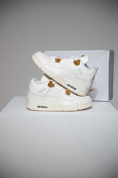 Jordan 4 Metallic Gold (Taille 43)